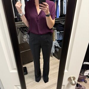 NWT Burberry Wool Trousers. UK size 12, USA size 10.